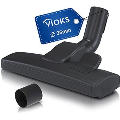VIOKS Staubsauger Bodendüse 35mm Ø mit Adapter 32mm Ø Schwarz Staubsauger Aufsatz Bürste Ersatzbürste, Teppich Bürste Staubsaugerbürste, Universal, 255 x 74 mm, für Laminat VIOKS Staubsauger Bodendüse 35mm Ø mit Adapter 32mm Ø Schwarz Staubsauger Aufsatz Bürste Ersatzbürste, Teppich Bürste Staubsaugerbürste, Universal, 255 x 74 mm, für Laminat
