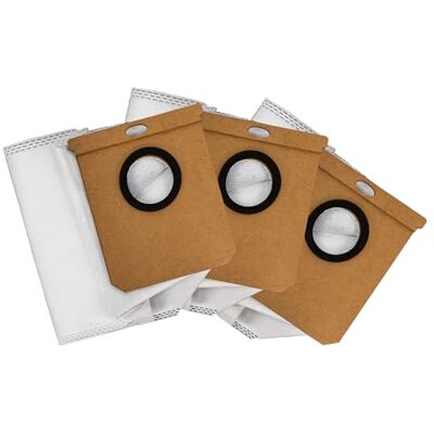 Cecotec 3er-Pack Staubbeutel für Conga Home 10000 2,5 Liter Fassungsvermögen, hygienische Entsorgung ohne direkten Staubkontakt und einfache Handhabung Cecotec 3er-Pack Staubbeutel für Conga Home 10000 2,5 Liter Fassungsvermögen, hygienische Entsorgung ohne direkten Staubkontakt und einfache Handhabung