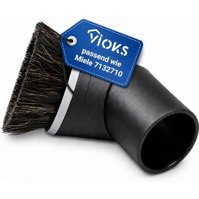 VIOKS Runde Staubsaugerdüse Ø35 mm Ersatz für Miеle 7132710 für Staubsauger Saugpinsel Staubpinsel Staubsaugerpinsel Staubsauger Bürste Möbelpinsel Bürste, ersetzt SP10 SPP10, Universell VIOKS Runde Staubsaugerdüse Ø35 mm Ersatz für Miеle 7132710 für Staubsauger Saugpinsel Staubpinsel Staubsaugerpinsel Staubsauger Bürste Möbelpinsel Bürste, ersetzt SP10 SPP10, Universell