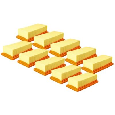 vhbw 10x Flachfaltenfilter Ersatz für Kärcher KFI 7420 6.415-953.0 für Staubsauger vhbw 10x Flachfaltenfilter Ersatz für Kärcher KFI 7420 6.415-953.0 für Staubsauger