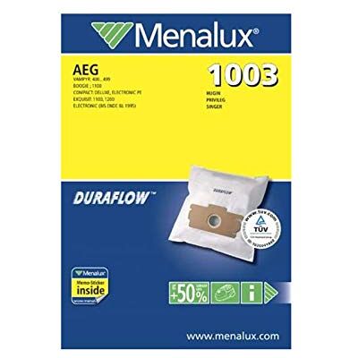 Menalux 1003, Duraflow, 5 Staubbeutel, Weiß Menalux 1003, Duraflow, 5 Staubbeutel, Weiß