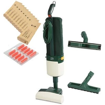 Vorwerk Original Kobold 121 inkl. Elektrobürste ET 340, Hartbodendüse und 10 Staubsaugerbeutel +Duft Renewed + generalüberholt Garantie, mit Beutel Vorwerk Original Kobold 121 inkl. Elektrobürste ET 340, Hartbodendüse und 10 Staubsaugerbeutel +Duft Renewed + generalüberholt Garantie, mit Beutel