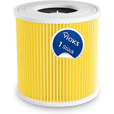 VIOKS Staubsauger Filter Ersatz für Kärcher 6.414-552.0 64145520 28633030 Patronenfilter, ersetzt 2.863-303.0 KFI3310, für Nass Trockensauger WD1 WD2 WD3 KWD1 KWD3 SE4001 SE4002 VIOKS Staubsauger Filter Ersatz für Kärcher 6.414-552.0 64145520 28633030 Patronenfilter, ersetzt 2.863-303.0 KFI3310, für Nass Trockensauger WD1 WD2 WD3 KWD1 KWD3 SE4001 SE4002