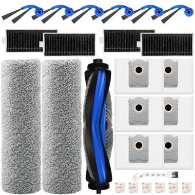 Pure 26 Stück Zubehörset für Ecovacs Deebot T80 Omni zubehör Hohe Qualität Ersatzteile,genug für ein halbes Jahr Hausreinigung Pure 26 Stück Zubehörset für Ecovacs Deebot T80 Omni zubehör Hohe Qualität Ersatzteile,genug für ein halbes Jahr Hausreinigung