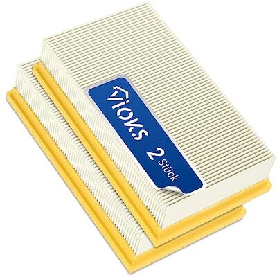 VIOKS 2x Flachfaltenfilter Ersatz für Kärcher Filter 6.904-367.0 Lamellenfilter Staubsauger Filter für Kärcher NT 35/1 Ap/Te/Tact & NT 30/1 Tact, NT 45/1, NT 55/1, NT 561 & Bosch GAS 35-55 VIOKS 2x Flachfaltenfilter Ersatz für Kärcher Filter 6.904-367.0 Lamellenfilter Staubsauger Filter für Kärcher NT 35/1 Ap/Te/Tact & NT 30/1 Tact, NT 45/1, NT 55/1, NT 561 & Bosch GAS 35-55