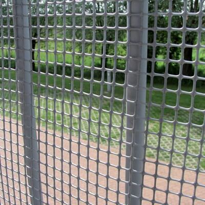 Salone Srl - PVC-Gartennetz - Silber - 10x10mm - 50m Salone Srl - PVC-Gartennetz - Silber - 10x10mm - 50m