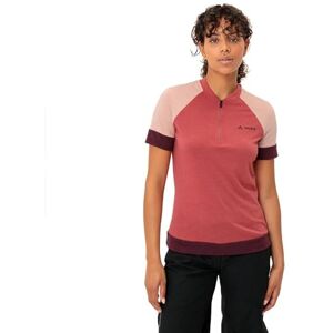 VAUDE Women's Altissimo Q-Zip Shirt, Funktionales Drirelease® Fahrradshirt für Damen, Brick, 36 VAUDE Women's Altissimo Q-Zip Shirt, Funktionales Drirelease® Fahrradshirt für Damen, Brick, 36