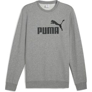 Puma Herren ESS No. 1 Logo Crew TR Crew-Sweatshirts, Medium Gray Heather, Puma Herren ESS No. 1 Logo Crew TR Crew-Sweatshirts, Medium Gray Heather,