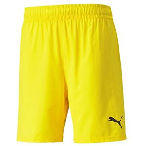 Puma Herren Teamfinal Shorts, Cyber Yellow, L Puma Herren Teamfinal Shorts, Cyber Yellow, L