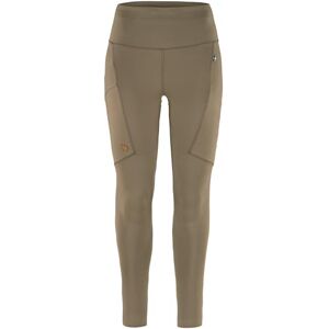 Fjällräven Damen Abisko Tights, Suede Brown, L Fjällräven Damen Abisko Tights, Suede Brown, L