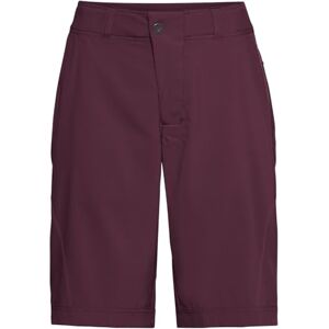 VAUDE Women's Ledro Shorts Gepolsterte MTB-Shorts mit Innenhose atmungsaktive & elastische Fahrradhose, Cassis, 36 VAUDE Women's Ledro Shorts Gepolsterte MTB-Shorts mit Innenhose atmungsaktive & elastische Fahrradhose, Cassis, 36