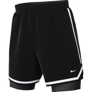 Nike DNA Dri-Fit 2-In-1-Basketballshorts (Ca. 10 cm, Herren), Black/White, HJ4233-010, 3XL Nike DNA Dri-Fit 2-In-1-Basketballshorts (Ca. 10 cm, Herren), Black/White, HJ4233-010, 3XL