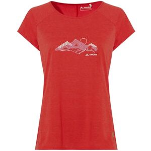 VAUDE Women's Tekoa T-Shirt II, Lässiges Damen T-Shirt, Lava, 42 VAUDE Women's Tekoa T-Shirt II, Lässiges Damen T-Shirt, Lava, 42