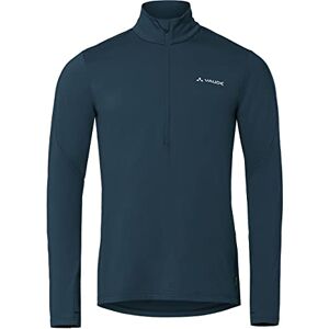 VAUDE Herren Fleecepullover Livigno Halfzip II, warm, schnell trocknend, atmungsaktiv, Passform: Slim fit, Dark sea, M VAUDE Herren Fleecepullover Livigno Halfzip II, warm, schnell trocknend, atmungsaktiv, Passform: Slim fit, Dark sea, M