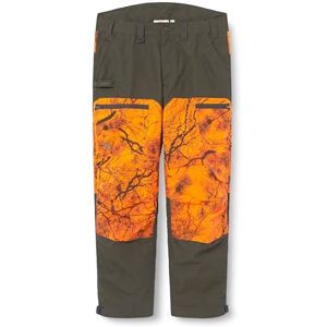 Fjällräven Herren Drev Hybrid Hose, Deep Forest/Orange Multi Camo, 50/R Fjällräven Herren Drev Hybrid Hose, Deep Forest/Orange Multi Camo, 50/R