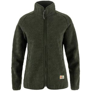 Fjällräven Damen Vardag Pile Fleecejacke, Deep Forest, XS Fjällräven Damen Vardag Pile Fleecejacke, Deep Forest, XS