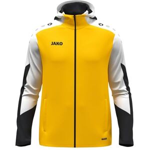 JAKO Kinder Kapuzenjacke Dynamic, gelb/weiß/schwarz, 164 JAKO Kinder Kapuzenjacke Dynamic, gelb/weiß/schwarz, 164