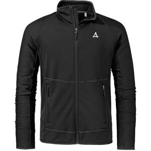 Schöffel Herren Fleece Jk Style Cascata MNS, leichte Fleecejacke mit Stehkragen aus 2-Wege-Stretch, wärmende Outdoorjacke mit 2 Außentaschen, black, 52 Schöffel Herren Fleece Jk Style Cascata MNS, leichte Fleecejacke mit Stehkragen aus 2-Wege-Stretch, wärmende Outdoorjacke mit 2 Außentaschen, black, 52