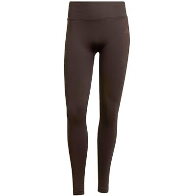 Adidas Damen Workout Essentials Knit Scrunch 1/1 Leggings Tights, Aurora Coffee, XXL Adidas Damen Workout Essentials Knit Scrunch 1/1 Leggings Tights, Aurora Coffee, XXL