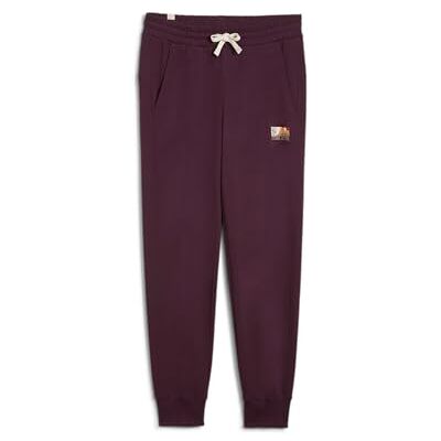 Puma Damen Better Sportswear Pants Gestrickte Hosen, Midnight Plum, L EU Puma Damen Better Sportswear Pants Gestrickte Hosen, Midnight Plum, L EU