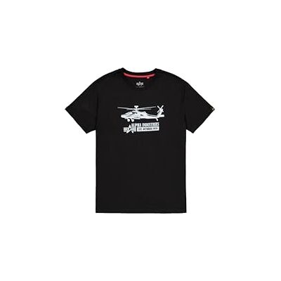 Alpha Herren Airborn Ops T-Shirt, Black, S Alpha Herren Airborn Ops T-Shirt, Black, S