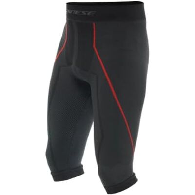 Dainese Sottopantaloni Termici 3/4 Sci Uomo Layer Tecnici Men Schwarz/Rot - thermische Unterwäsche Dainese Sottopantaloni Termici 3/4 Sci Uomo Layer Tecnici Men Schwarz/Rot - thermische Unterwäsche