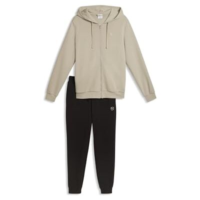 Puma Herren Essentials Elevated Trainingsanzug XXL, Pebble Gray Beige Puma Herren Essentials Elevated Trainingsanzug XXL, Pebble Gray Beige