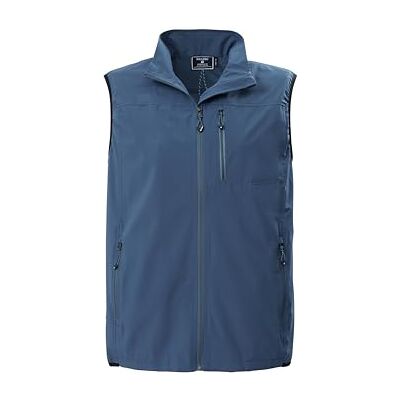 Killtec Herren Funktionsweste/Weste wasserabweisend mit Stehkragen KOS 38 MN VST, dunkelblau, XXL, 43997-000 Killtec Herren Funktionsweste/Weste wasserabweisend mit Stehkragen KOS 38 MN VST, dunkelblau, XXL, 43997-000
