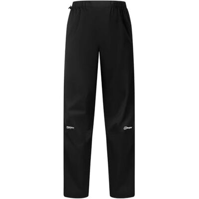 Berghaus Damen Pacsmart 2,5 L Wasserdichte Hose Leichte, verstaubare Regenhose für Wanderungen, Spaziergänge und Outdoor-Aktivitäten Atmungsaktiv und strapazierfähig Hose, Schwarz, 8 Berghaus Damen Pacsmart 2,5 L Wasserdichte Hose Leichte, verstaubare Regenhose für Wanderungen, Spaziergänge und Outdoor-Aktivitäten Atmungsaktiv und strapazierfähig Hose, Schwarz, 8