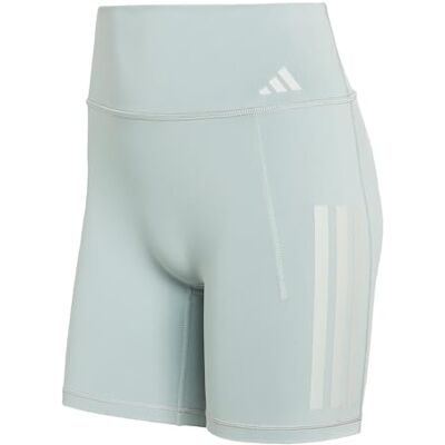 Adidas Women's Optime Workout 3-Stripes Short Leggings, Wonder Sage, XXS 7 Inch Adidas Women's Optime Workout 3-Stripes Short Leggings, Wonder Sage, XXS 7 Inch