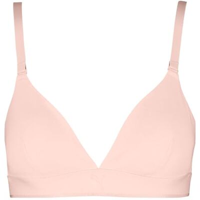 Puma Women's Cotton Triangle Short Top, Light Pink, S Puma Women's Cotton Triangle Short Top, Light Pink, S