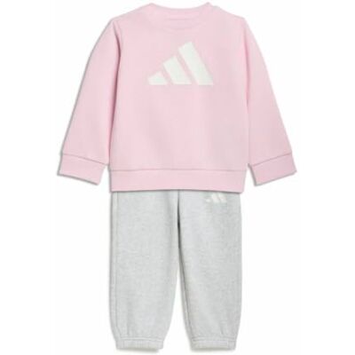 Adidas Unisex Baby Big Logo Essentials Jogger Track_Suit, clear pink/white/white, 2-3 Years Adidas Unisex Baby Big Logo Essentials Jogger Track_Suit, clear pink/white/white, 2-3 Years