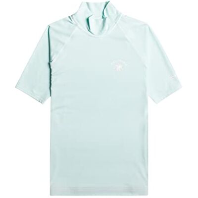 Billabong Tropic Surf Kurzarm-Rashguard für Frauen Blau Billabong Tropic Surf Kurzarm-Rashguard für Frauen Blau