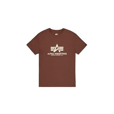 Alpha Herren Basic BL T-Shirt, Powder Brown, 3XL Alpha Herren Basic BL T-Shirt, Powder Brown, 3XL
