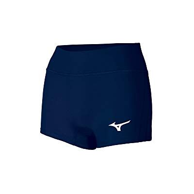 Mizuno Apex Volleyball-Shorts für Damen, 6,3 cm Innennaht, Marineblau, Größe L Mizuno Apex Volleyball-Shorts für Damen, 6,3 cm Innennaht, Marineblau, Größe L