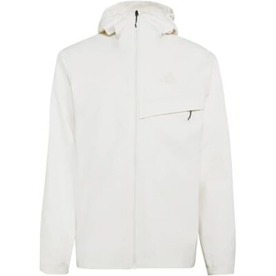 Adidas Men's Terrex Multi 2 Layer CLIMAPROOF Rain Jacket, chalk white, S Adidas Men's Terrex Multi 2 Layer CLIMAPROOF Rain Jacket, chalk white, S