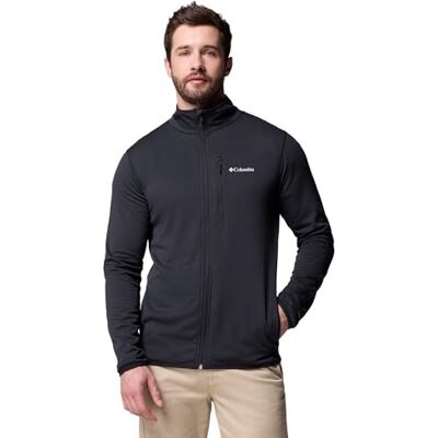 Columbia Herren Essential Hike Grid Fleece Full Zip Full Zip Fleecejacke, Schwarz, XS Columbia Herren Essential Hike Grid Fleece Full Zip Full Zip Fleecejacke, Schwarz, XS