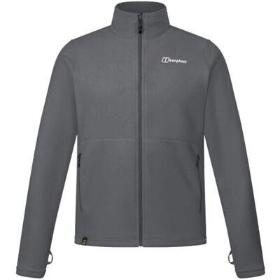 Berghaus Herren Prism Micro Polartec Fleece-Jacke Zusätzliche Wärme Besonders bequem Midlayer, Grau, 2XL Berghaus Herren Prism Micro Polartec Fleece-Jacke Zusätzliche Wärme Besonders bequem Midlayer, Grau, 2XL