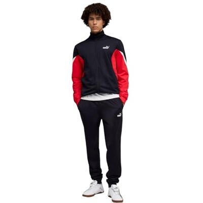 Puma Herren Essentials Block Trainingsanzug M, New Navy Blue Puma Herren Essentials Block Trainingsanzug M, New Navy Blue