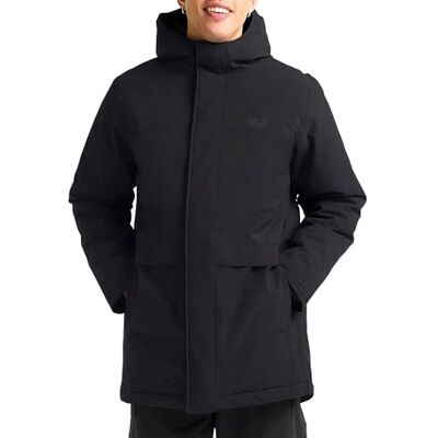 Jack Wolfskin Herren Cold Camp Coat M, Schwarz, L EU Jack Wolfskin Herren Cold Camp Coat M, Schwarz, L EU