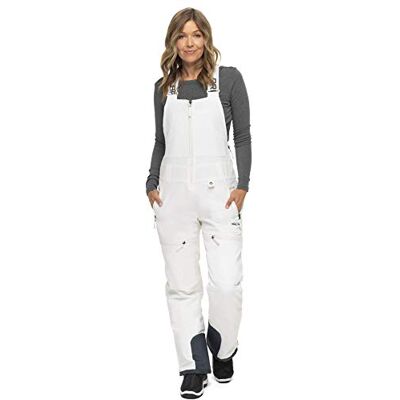 ARCTIX Damen Umweltfreundliche Traverse Latzhose, weiß, Small (4-6) Short ARCTIX Damen Umweltfreundliche Traverse Latzhose, weiß, Small (4-6) Short