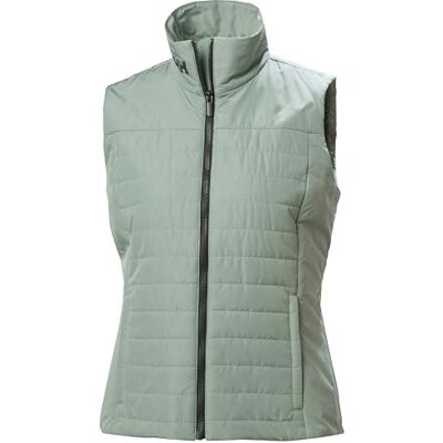 Helly Hansen Damen W Crew Insulator Weste 2.0, Eukalyptus, XS Helly Hansen Damen W Crew Insulator Weste 2.0, Eukalyptus, XS