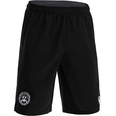 Macron Unisex Merchandising Ufficiale Udinese Trainingsbermuda Fußball 2021/22 Macron Unisex Merchandising Ufficiale Udinese Trainingsbermuda Fußball 2021/22