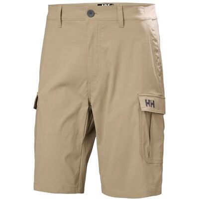Helly Hansen Herren HH Qd Cargo-Shorts 11", Pebble, 38 Helly Hansen Herren HH Qd Cargo-Shorts 11", Pebble, 38