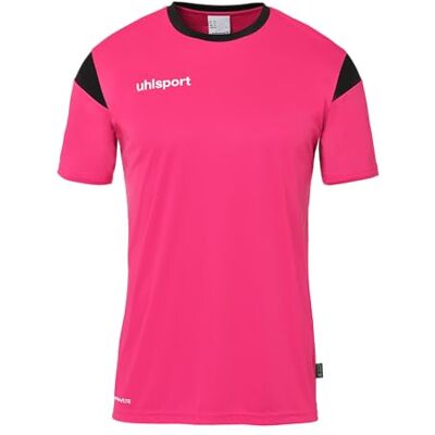 uhlsport Unisex Squad 27 Kurzarm Trikot, Pink/Schwarz, L EU uhlsport Unisex Squad 27 Kurzarm Trikot, Pink/Schwarz, L EU