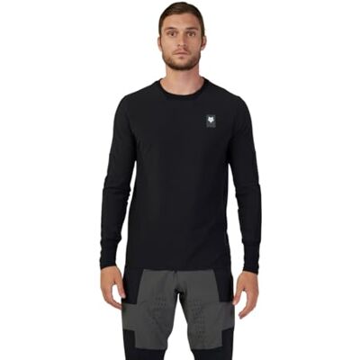 Fox MTB-Jersey Langarm Defend Thermal Schwarz Gr. S Fox MTB-Jersey Langarm Defend Thermal Schwarz Gr. S