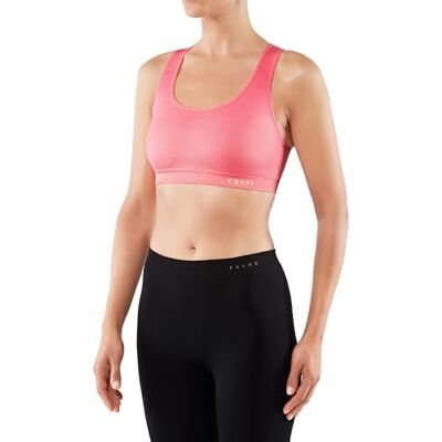 FALKE Damen Sport-BH Madison Low Support Bustier, Seamless Bra Top, breite Träger, Funktionsfaser, 1 Stück, versch. Farben, Größe XS-XL FALKE Damen Sport-BH Madison Low Support Bustier, Seamless Bra Top, breite Träger, Funktionsfaser, 1 Stück, versch. Farben, Größe XS-XL