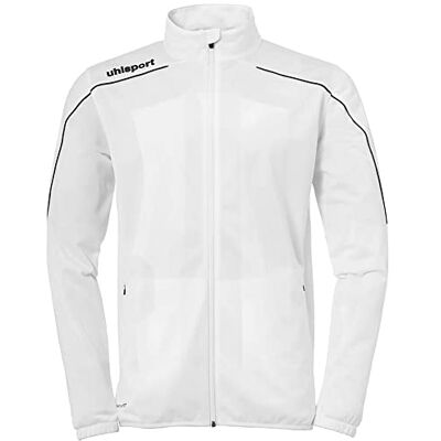uhlsport Herren Jacke Stream 22 Classic Jacke, Weiß/Schwarz, L, 100519302 uhlsport Herren Jacke Stream 22 Classic Jacke, Weiß/Schwarz, L, 100519302