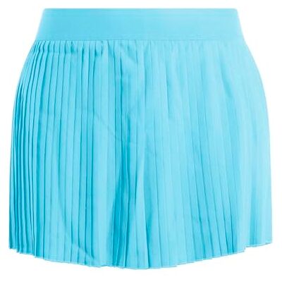 Adidas Women's Club Pleated Climacool Tennis Skirt, Signal Cyan, L Adidas Women's Club Pleated Climacool Tennis Skirt, Signal Cyan, L