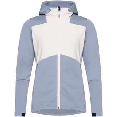 VAUDE Damen Fleece Jacke Monviso Hooded Grid Fleece Jacket, elastisch, warm, feuchtigkeitsregulierend und schnelltrocknend, Passform: Slim fit, dark iris, 36 VAUDE Damen Fleece Jacke Monviso Hooded Grid Fleece Jacket, elastisch, warm, feuchtigkeitsregulierend und schnelltrocknend, Passform: Slim fit, dark iris, 36